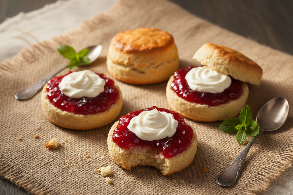 Fresh - Scones, Jam and Cream