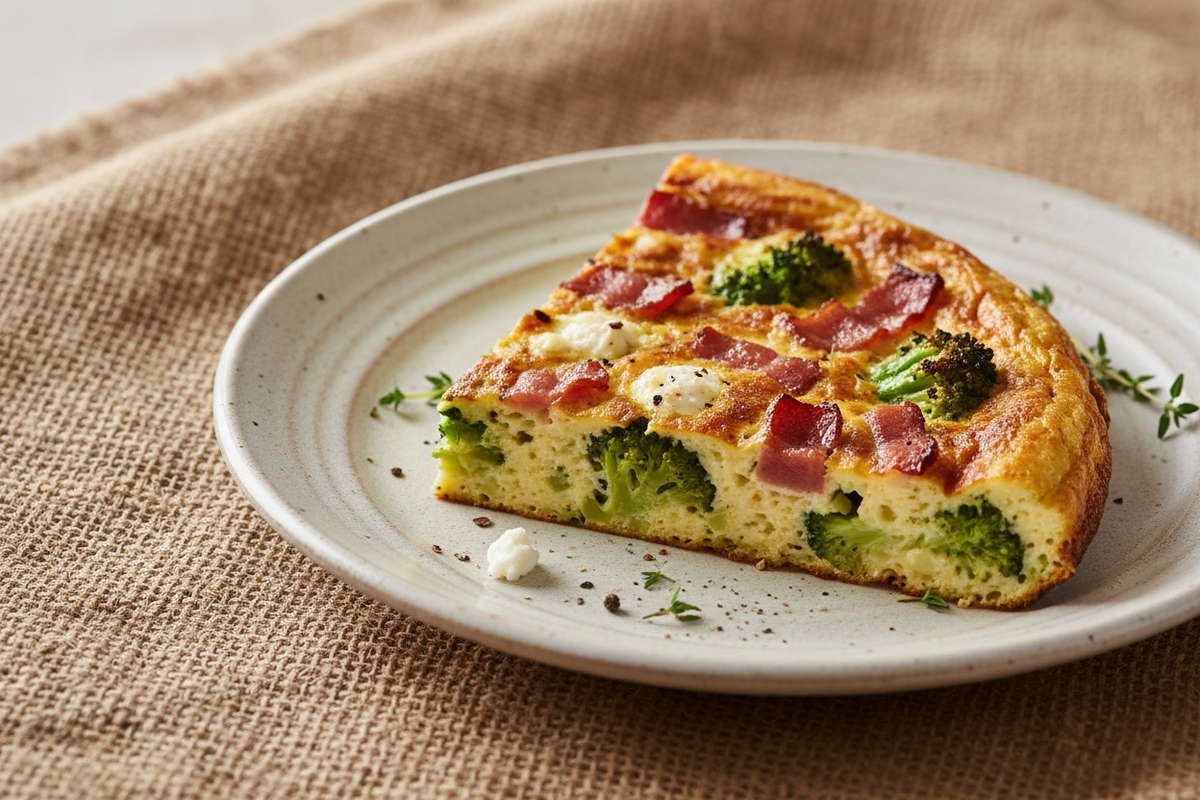 Fresh - Bacon and Broccoli Frittata - GF