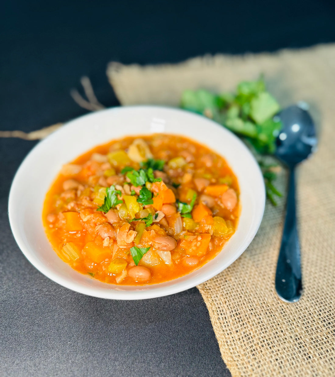New soup for winter - delicious minestrone