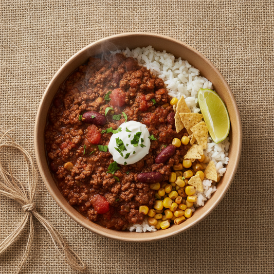 Fresh - Chilli Con Carne with Rice and Corn GF