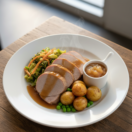 Fresh - Roast Pork with Apple Sauce GF