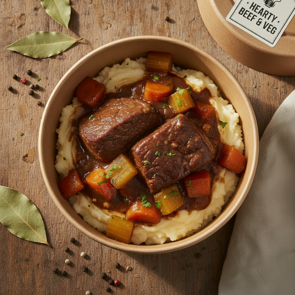 Fresh - Beef Cheek with Creamy Potato Mash - GF