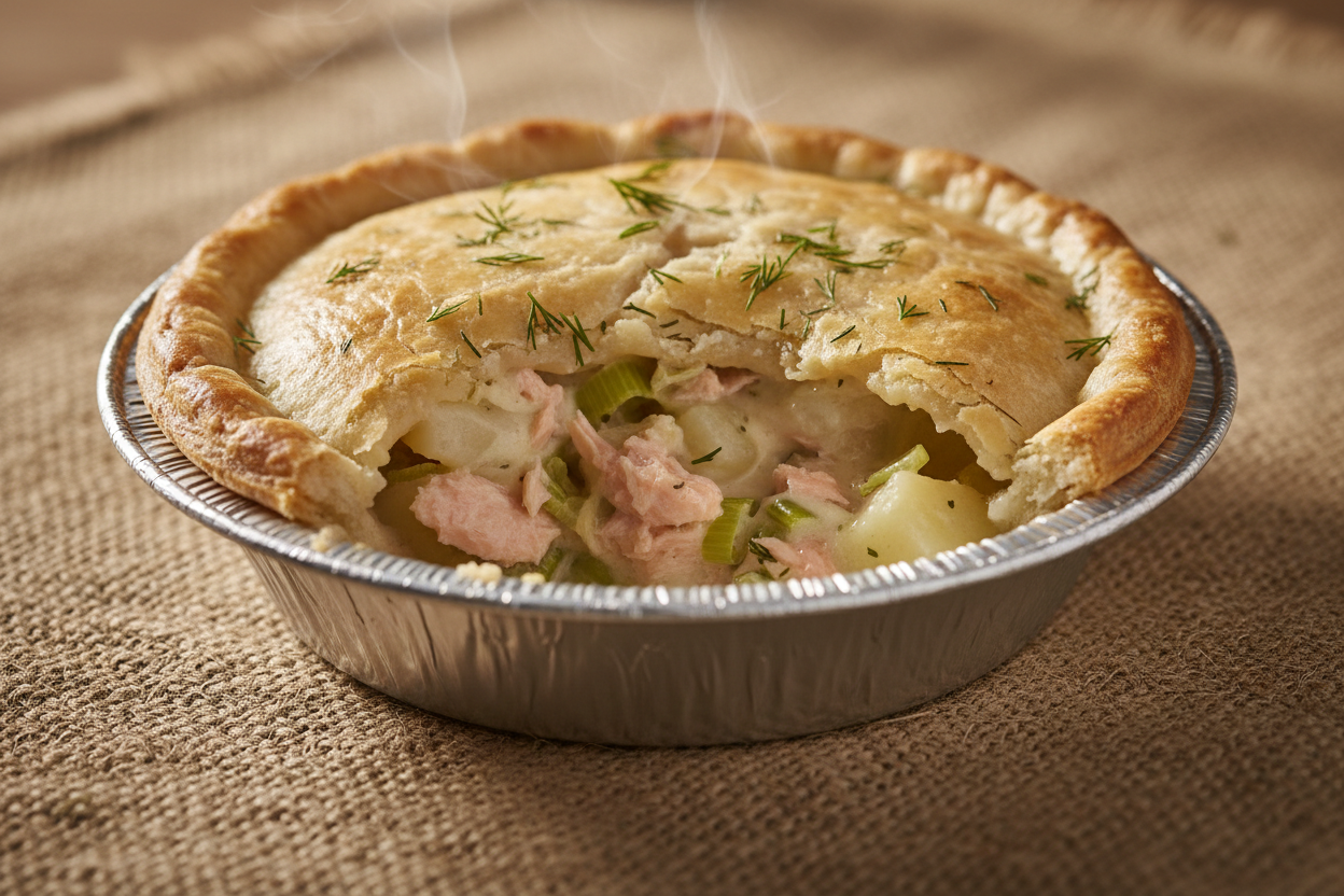 Fresh - Salmon Leek and Potato Pie